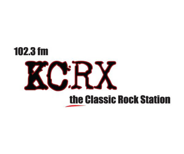 102.3 FM KCRX station logo