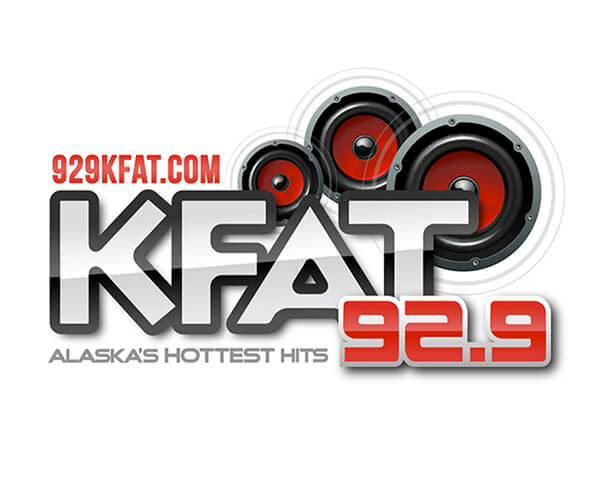 92.9 KFAT station logo