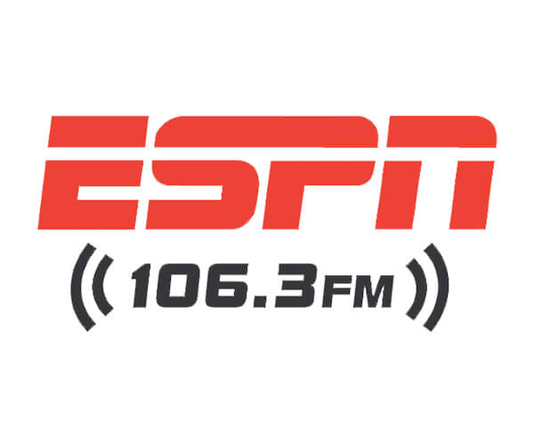 ESPN 106.3 FM station logo